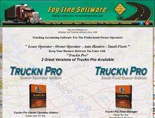 Tablet Screenshot of foglinesoftware.com